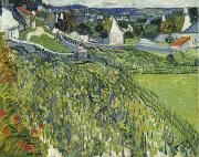 Vincent Van Gogh Vineyards at Auvers oil